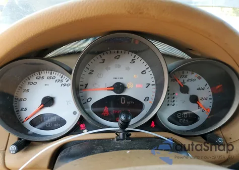 2005 Porsche Boxster S z USA, uszkodzony, nr VIN WP0CB29875U731438